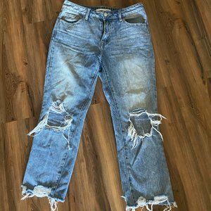 KLIQUE B. Ripped Jeans size 5